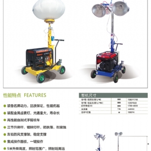 移動照明車-球型照明車SMLV-1000QA